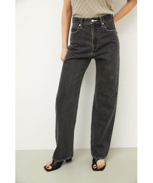 LAGUA GEM(ラグアジェム)の「COLZA LOOSEY DENIM(デニムパンツ・レディース・ブラック/ライトグレー・23inch/26inch/22inch/24inch/25inch)」の7枚目の写真