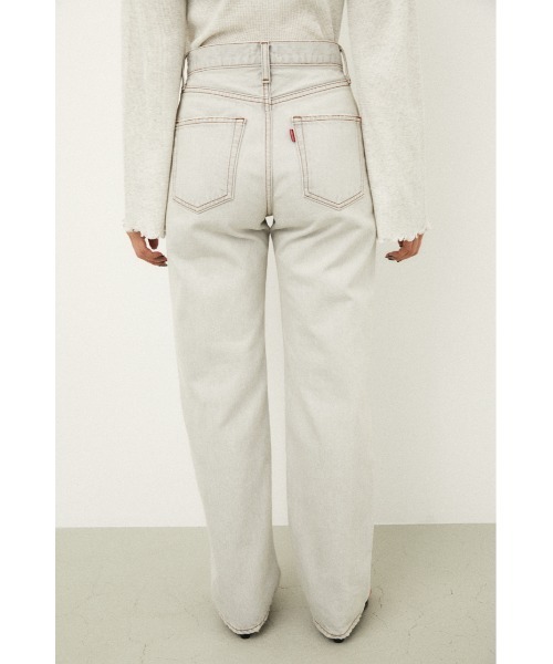 LAGUA GEM(ラグアジェム)の「COLZA LOOSEY DENIM(デニムパンツ・レディース・ブラック/ライトグレー・23inch/26inch/22inch/24inch/25inch)」の17枚目の写真