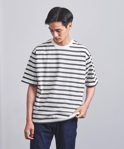UNITED ARROWS（ユナイテッドアローズ）の「＜UNITED ARROWS＞ ドライ/コットン ボーダー Tシャツ（Tシャツ/カットソー・メンズ・その他1/その他3・SMALL/MEDIUM/LARGE/X-LARGE）」の4枚目の写真
