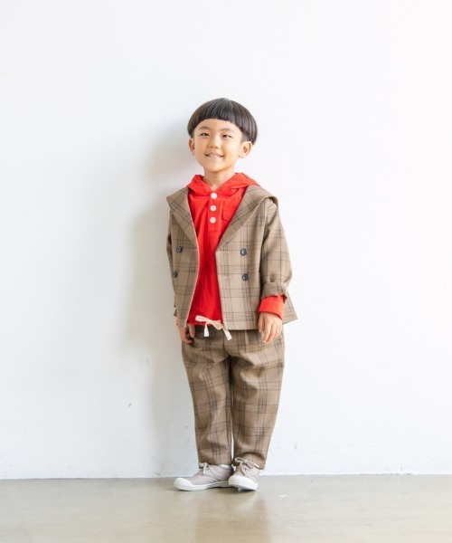 LOWRYS FARM(ローリーズファーム)の「ラナテックキノウタックパンツ 949129(その他パンツ・キッズ・ブラウン系その他/ベージュ系その他/カーキ/グレー・110cm/120cm/130cm)」の7枚目の写真