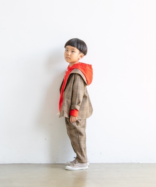 LOWRYS FARM(ローリーズファーム)の「ラナテックキノウタックパンツ 949129(その他パンツ・キッズ・ブラウン系その他/ベージュ系その他/カーキ/グレー・110cm/120cm/130cm)」の9枚目の写真