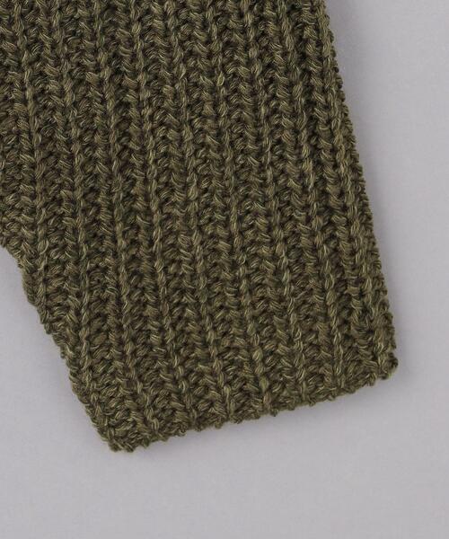 sulvam（サルバム）の「＜sulvam（サルバム）＞OVER タートルネック ニット（ニット/セーター・レディース・グレー/オリーブ・SMALL）」の5枚目の写真