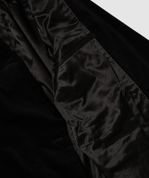 DRIES VAN NOTEN（ドリスヴァンノッテン）の「ROBS 3254 W.W.COAT（チェスターコート・レディース・ブラック/ピンク系その他・S/XS）」の4枚目の写真