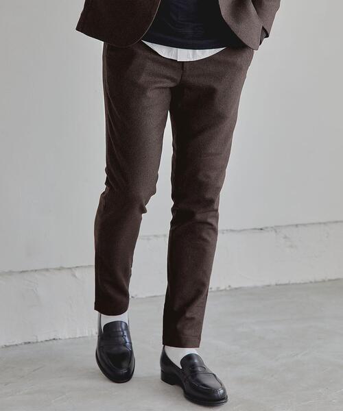 green label relaxing（グリーンレーベルリラクシング）の「＜green label relaxing＞ストレッチホームスパン ナローユーティリティー パンツ（その他パンツ・メンズ・ネイビー/グレー/ダークブラウン/その他1/その他2・X-LARGE/LARGE/XX-LARGE/SMALL/X-SMALL/MEDIUM）」の3枚目の写真