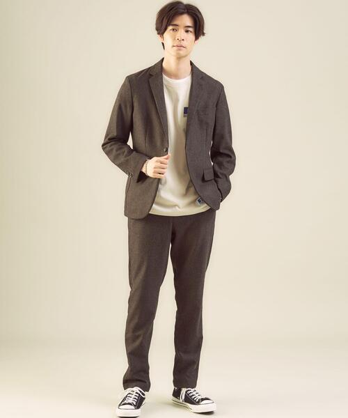 green label relaxing（グリーンレーベルリラクシング）の「＜green label relaxing＞ストレッチホームスパン ナローユーティリティー パンツ（その他パンツ・メンズ・ネイビー/グレー/ダークブラウン/その他1/その他2・X-LARGE/LARGE/XX-LARGE/SMALL/X-SMALL/MEDIUM）」の11枚目の写真