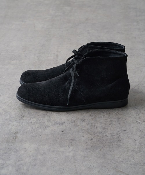 CIAOPANIC TYPY（チャオパニックティピー）の「スウェードチャッカブーツ（ブーツ・メンズ・ブラック/ブラウン・26.5/27.5）」の4枚目の写真