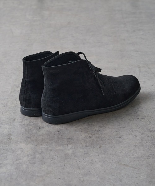 CIAOPANIC TYPY（チャオパニックティピー）の「スウェードチャッカブーツ（ブーツ・メンズ・ブラック/ブラウン・26.5/27.5）」の5枚目の写真