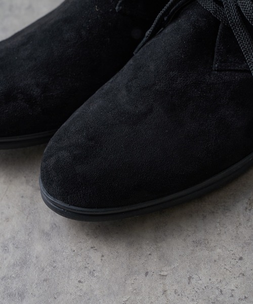 CIAOPANIC TYPY（チャオパニックティピー）の「スウェードチャッカブーツ（ブーツ・メンズ・ブラック/ブラウン・26.5/27.5）」の7枚目の写真