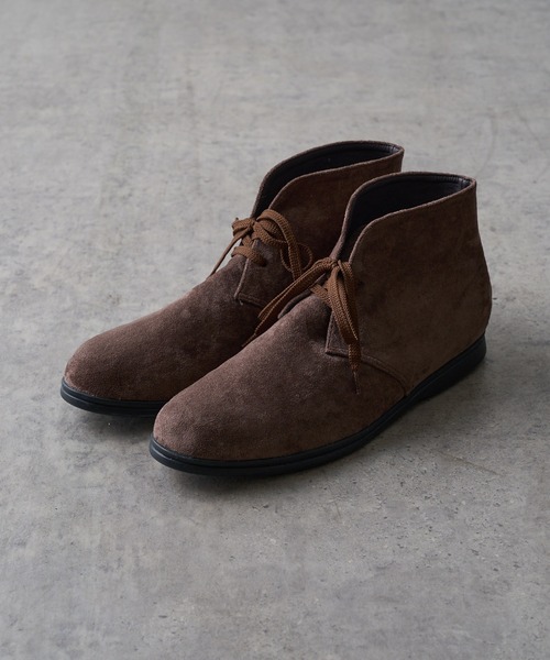 CIAOPANIC TYPY（チャオパニックティピー）の「スウェードチャッカブーツ（ブーツ・メンズ・ブラック/ブラウン・26.5/27.5）」の8枚目の写真