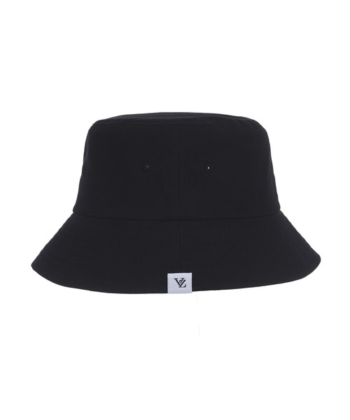 【韓国 VARZAR】ヘリボーンレーベル バケットハット A'GEM/9 × .kom『VARZAR/バザール』Herringbone label bucket