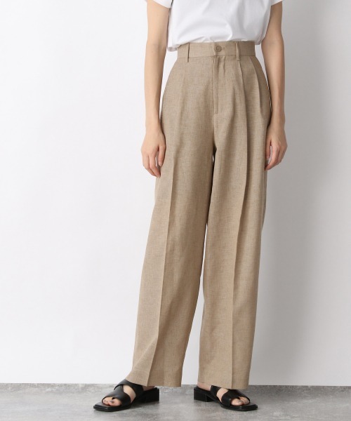 専用出品 JEANASIS（ジーナシス）の「【SETUP対応】シャンブレーリネンワイド