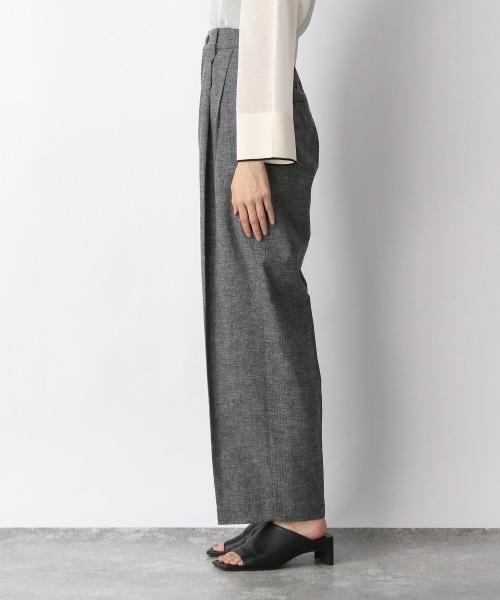 【たかです】 JEANASIS（ジーナシス）の「【SETUP対応】シャンブレーリネン