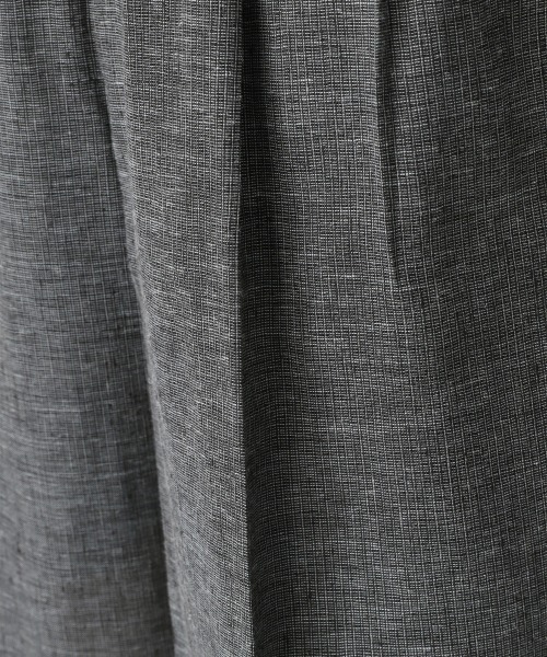 JEANASIS（ジーナシス）の「【SETUP対応】シャンブレーリネンワイド