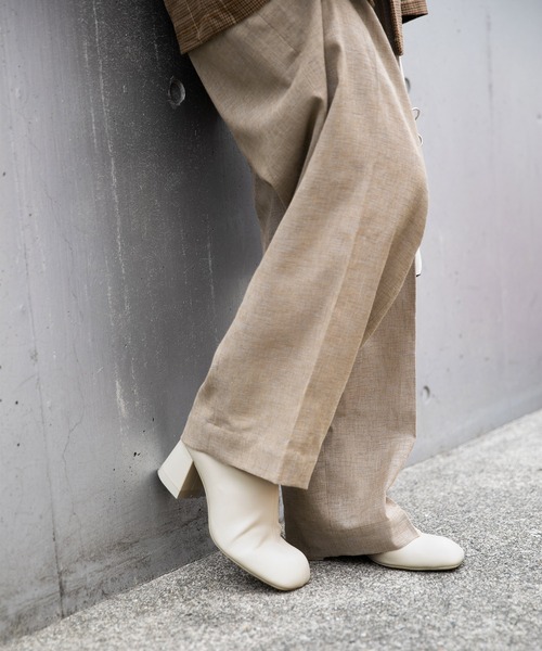 【たかです】 JEANASIS（ジーナシス）の「【SETUP対応】シャンブレーリネン