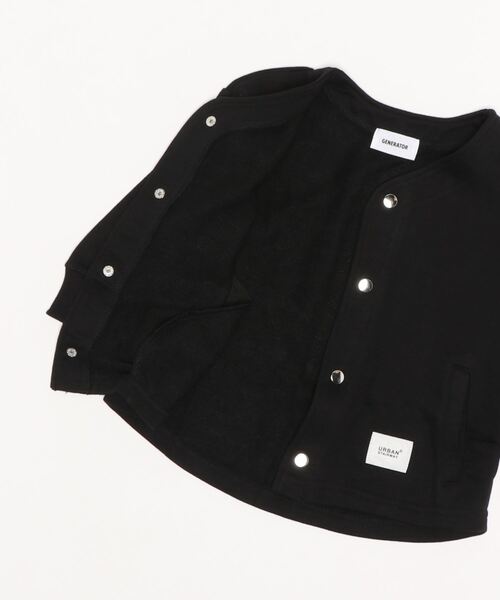 GENERATOR（ジェネレーター）の「GENERATOR/ジェネレーター  ノーカラーJK（ノーカラージャケット・キッズ・アッシュブラウン/ブラック/グレイッシュベージュ・XL/L/M/S）」の13枚目の写真