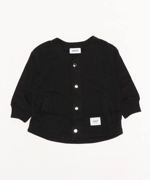 GENERATOR（ジェネレーター）の「GENERATOR/ジェネレーター  ノーカラーJK（ノーカラージャケット・キッズ・アッシュブラウン/ブラック/グレイッシュベージュ・XL/L/M/S）」の6枚目の写真