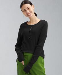 green label relaxing | ローシルク リブ プルオーバー カットソー(Tシャツ/カットソー)