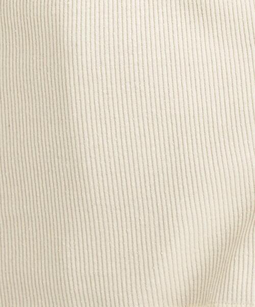 green label relaxing（グリーンレーベルリラクシング）の「ローシルク リブ プルオーバー カットソー（Tシャツ/カットソー・レディース・ブラック/パープル/オフホワイト・FREE）」の19枚目の写真