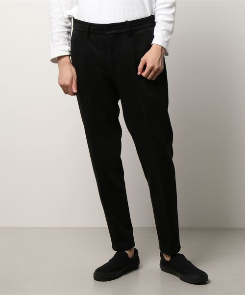 HIDEAWAYS NICOLE（ハイダウェイニコル）の「ポンチスウェードイージースラックス（スラックス・メンズ・ブラック/ネイビー/ブラック系その他・SMALL/MEDIUM/X-LARGE/LARGE）」の20枚目の写真