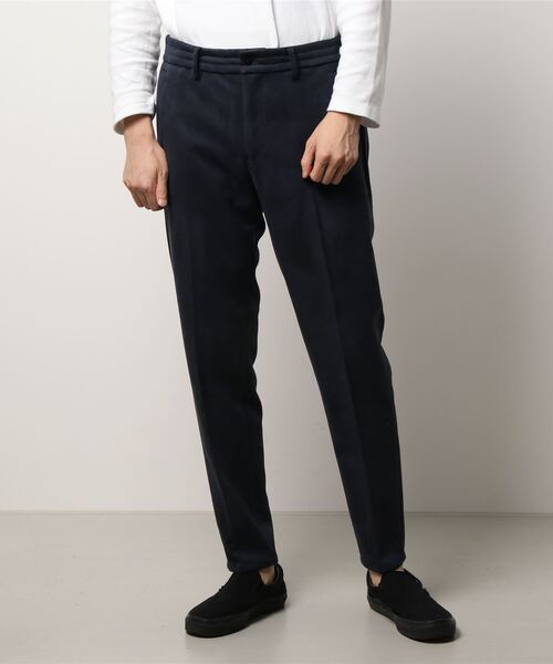 HIDEAWAYS NICOLE（ハイダウェイニコル）の「ポンチスウェードイージースラックス（スラックス・メンズ・ブラック/ネイビー/ブラック系その他・SMALL/MEDIUM/X-LARGE/LARGE）」の22枚目の写真