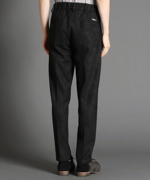 HIDEAWAYS NICOLE（ハイダウェイニコル）の「ポンチスウェードイージースラックス（スラックス・メンズ・ブラック/ネイビー/ブラック系その他・SMALL/MEDIUM/X-LARGE/LARGE）」の9枚目の写真