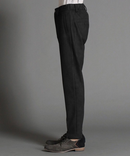 HIDEAWAYS NICOLE（ハイダウェイニコル）の「ポンチスウェードイージースラックス（スラックス・メンズ・ブラック/ネイビー/ブラック系その他・SMALL/MEDIUM/X-LARGE/LARGE）」の10枚目の写真