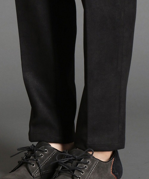 HIDEAWAYS NICOLE（ハイダウェイニコル）の「ポンチスウェードイージースラックス（スラックス・メンズ・ブラック/ネイビー/ブラック系その他・SMALL/MEDIUM/X-LARGE/LARGE）」の14枚目の写真