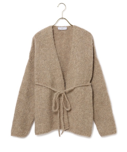 TRICOTS JEAN MARC（トリコットジーンマルク）の「【TRICOTS JEAN MARC for MADEMOISELLE】カシュクールカーディガン（カーディガン/ボレロ・レディース・キナリ/ベージュ/ライトグリーン/レッド・FREE）」の13枚目の写真