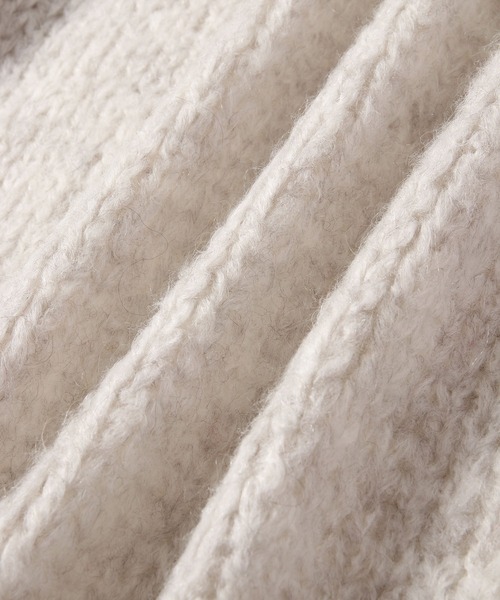 TRICOTS JEAN MARC（トリコットジーンマルク）の「【TRICOTS JEAN MARC for MADEMOISELLE】カシュクールカーディガン（カーディガン/ボレロ・レディース・キナリ/ベージュ/ライトグリーン/レッド・FREE）」の18枚目の写真