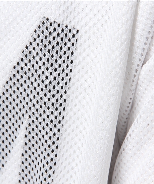 WEGO（ウィゴー）の「WEGO/メッシュレイヤードスウェット（スウェット・メンズ・ホワイト/ネイビー・LARGE/MEDIUM）」の4枚目の写真