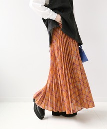 Simplicite | 先染めプリーツスカート◆(スカート)