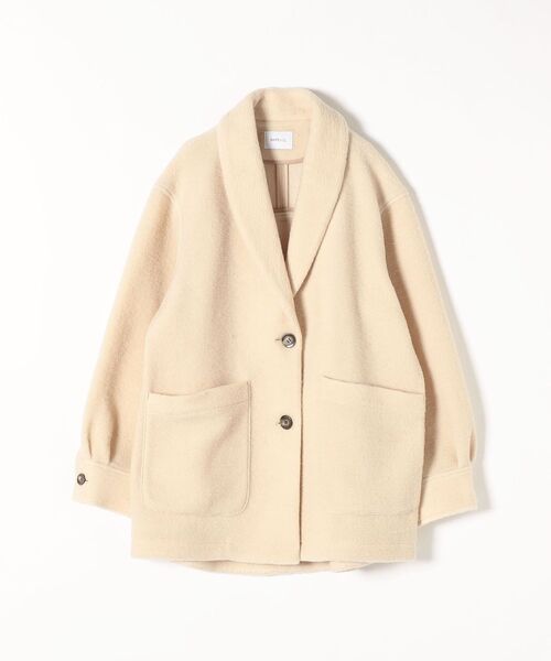 SHIPS any（シップス エニィ）の「SHIPS any: チェック ショート コート ジャケット◇（その他アウター・レディース・ベージュ/ピンク・ONE SIZE）」の19枚目の写真