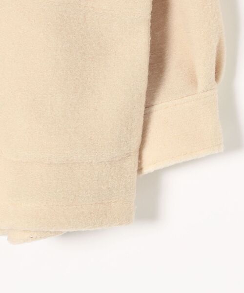 SHIPS any（シップス エニィ）の「SHIPS any: チェック ショート コート ジャケット◇（その他アウター・レディース・ベージュ/ピンク・ONE SIZE）」の9枚目の写真