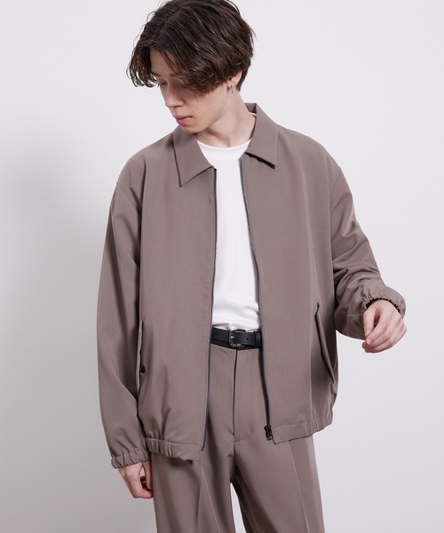 JUNRED（ジュンレッド）の「バイシクルスプリットスリーブブルゾン（ブルゾン・メンズ・ブラック/グリーン/イエロー系その他3/ベージュ・LL/M/L）」の5枚目の写真