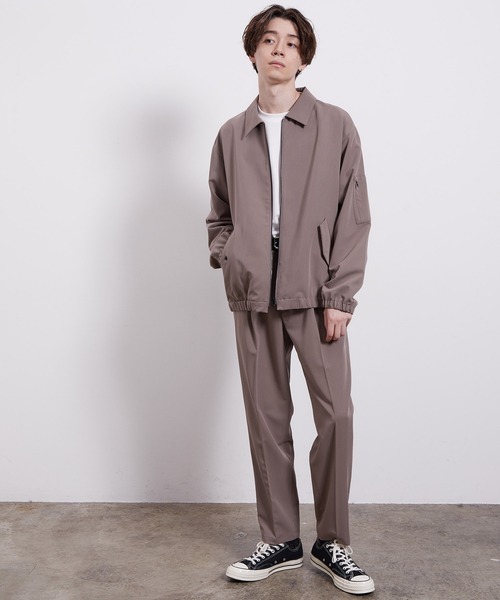 JUNRED（ジュンレッド）の「バイシクルスプリットスリーブブルゾン（ブルゾン・メンズ・ブラック/グリーン/イエロー系その他3/ベージュ・LL/M/L）」の9枚目の写真