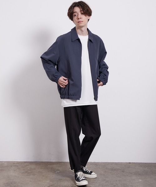 JUNRED（ジュンレッド）の「バイシクルスプリットスリーブブルゾン（ブルゾン・メンズ・ブラック/グリーン/イエロー系その他3/ベージュ・LL/M/L）」の6枚目の写真