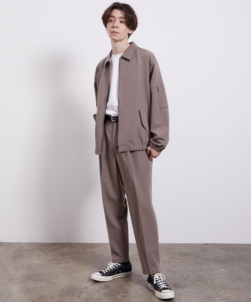 JUNRED（ジュンレッド）の「バイシクルスプリットスリーブブルゾン（ブルゾン・メンズ・ブラック/グリーン/イエロー系その他3/ベージュ・LL/M/L）」の12枚目の写真