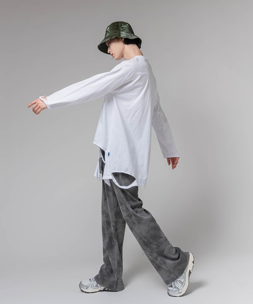 FOLLOWIN（フォロウィン）の「メタルライクバケットハット（ハット・レディース・ブラック/グレー/カーキ/シルバー・ONE SIZE）」の9枚目の写真