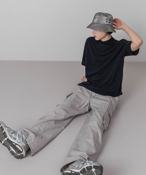 FOLLOWIN（フォロウィン）の「メタルライクバケットハット（ハット・レディース・ブラック/グレー/カーキ/シルバー・ONE SIZE）」の16枚目の写真