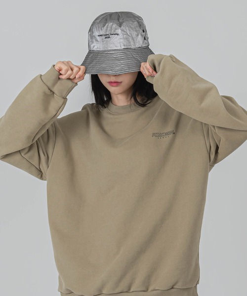 FOLLOWIN（フォロウィン）の「メタルライクバケットハット（ハット・レディース・ブラック/グレー/カーキ/シルバー・ONE SIZE）」の20枚目の写真