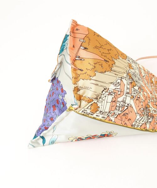 Droite lautreamont(ドロワットロートレアモン)の「≪manipuri≫ルーフトップビュープリントトート(ハンドバッグ・レディース・オレンジ系その他・FREE)」の4枚目の写真