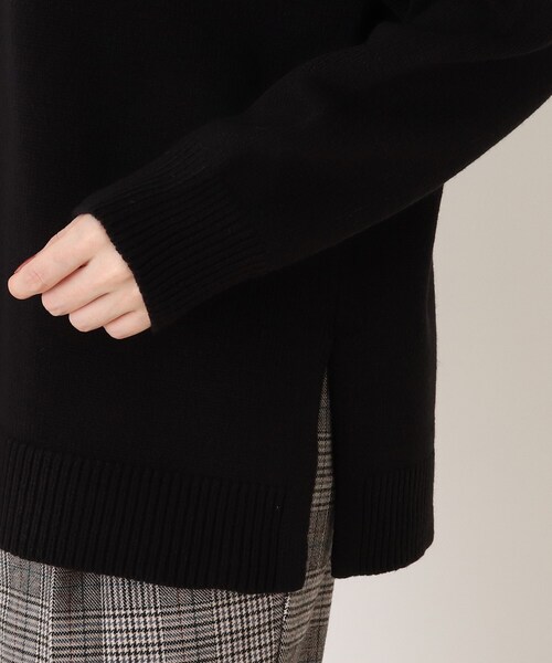 DRESKIP（ドレスキップ）の「◆毛玉になりにくい前後2WAYクルーニット（ニット/セーター・レディース・ブラック/ライトグリーン/ライトベージュ/ブラウン系その他2/パープル系/ピンク系・03/02/04）」の13枚目の写真