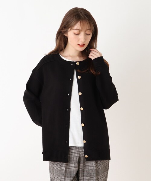 DRESKIP（ドレスキップ）の「◆毛玉になりにくい前後2WAYクルーニット（ニット/セーター・レディース・ブラック/ライトグリーン/ライトベージュ/ブラウン系その他2/パープル系/ピンク系・03/02/04）」の16枚目の写真