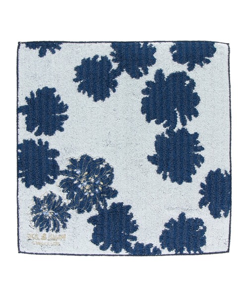 PAUL&JOE（ポールアンドジョー）の「抗菌ハンカチ/S/クリザンテーム/ポール＆ジョー（ハンカチ/ハンドタオル・レディース・ブルー/ピンク/ネイビー・FREE）」の6枚目の写真