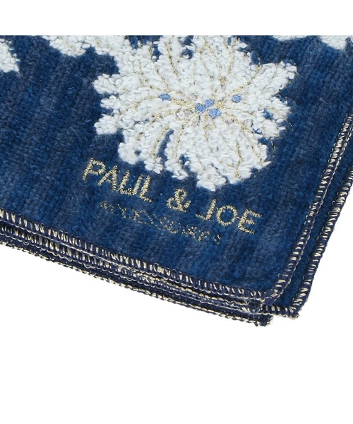 PAUL&JOE（ポールアンドジョー）の「抗菌ハンカチ/S/クリザンテーム/ポール＆ジョー（ハンカチ/ハンドタオル・レディース・ブルー/ピンク/ネイビー・FREE）」の7枚目の写真