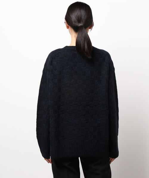 LOWRYS FARM(ローリーズファーム)の「3.5GコウシミックスPOLS 215156(ニット/セーター・レディース・ブラック/ブルー/イエロー・FREE)」の5枚目の写真