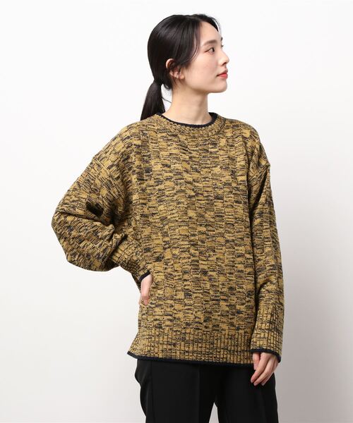 LOWRYS FARM(ローリーズファーム)の「3.5GコウシミックスPOLS 215156(ニット/セーター・レディース・ブラック/ブルー/イエロー・FREE)」の22枚目の写真