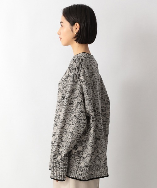 LOWRYS FARM(ローリーズファーム)の「3.5GコウシミックスPOLS 215156(ニット/セーター・レディース・ブラック/ブルー/イエロー・FREE)」の11枚目の写真