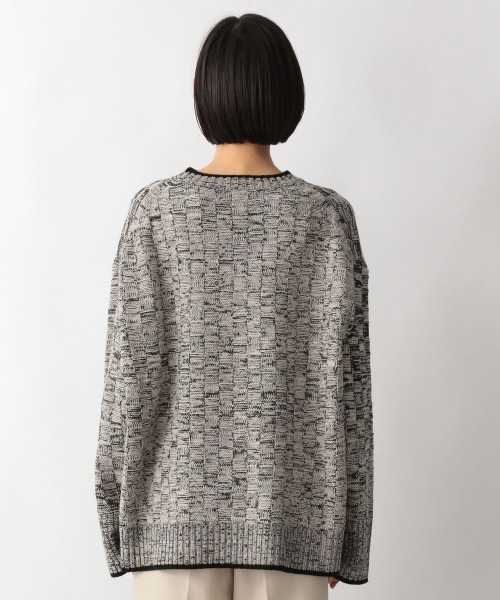 LOWRYS FARM(ローリーズファーム)の「3.5GコウシミックスPOLS 215156(ニット/セーター・レディース・ブラック/ブルー/イエロー・FREE)」の12枚目の写真