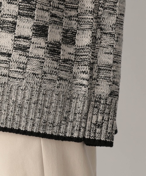 LOWRYS FARM(ローリーズファーム)の「3.5GコウシミックスPOLS 215156(ニット/セーター・レディース・ブラック/ブルー/イエロー・FREE)」の15枚目の写真